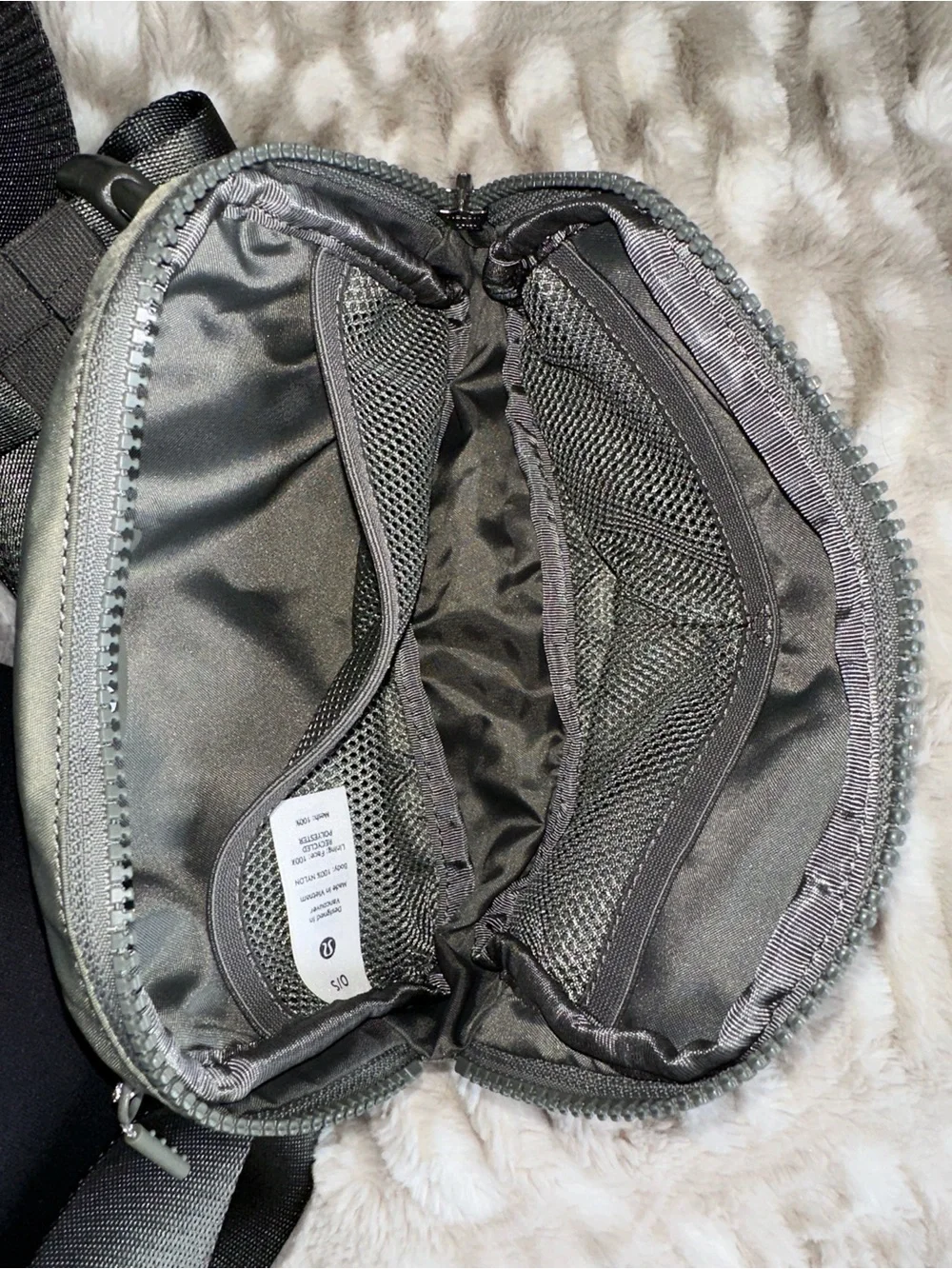 lululemon athletica Olive Green Crossbody Sling Bag 1L